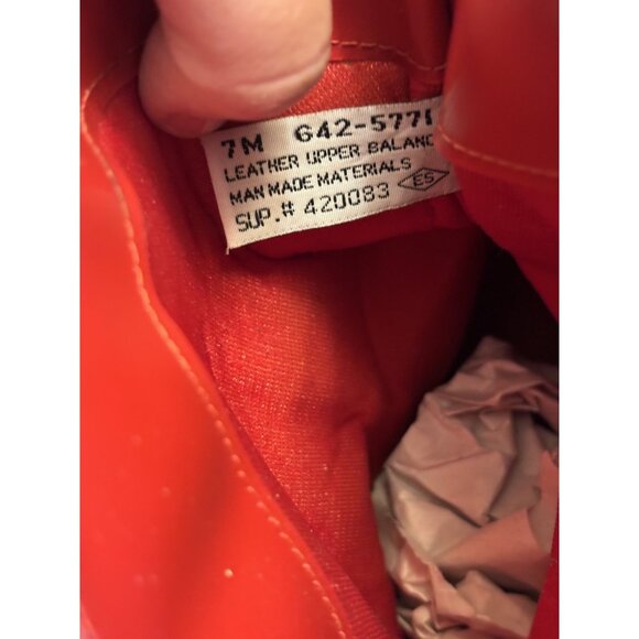 Arizona Jean Company Red Suede Leather Western Cowboy Pointed Toe Boots 7M - Picture 10 of 14